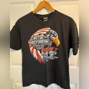 Harley Davidson Don’t Mess with U.S! L tee shirt